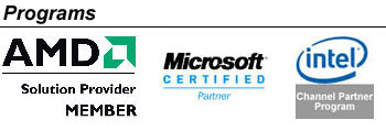 Partners: AMD, Microsoft, Intel, certified